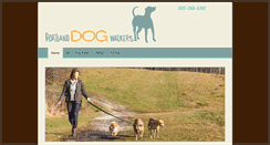 Desktop Screenshot of portlanddogwalkers.com