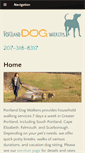 Mobile Screenshot of portlanddogwalkers.com